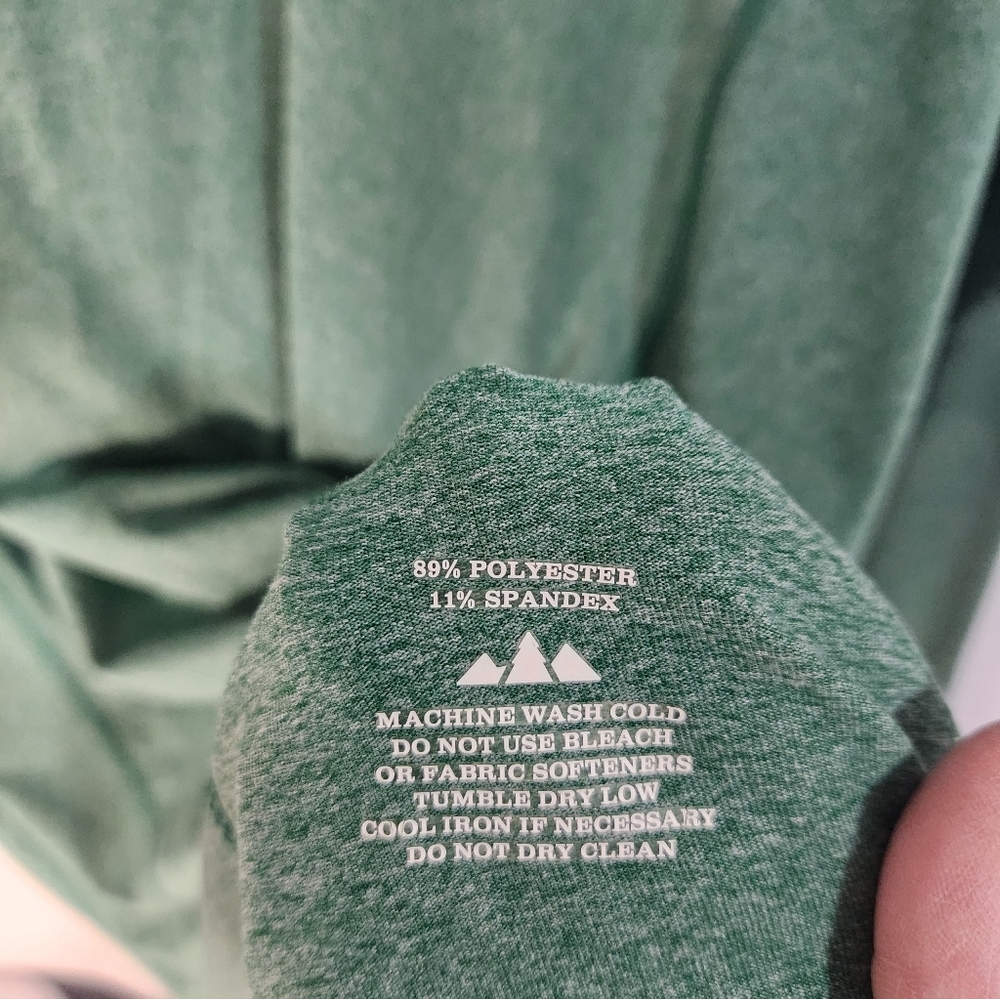 Mens REI Green Quarter-Zip Pullover, Size XXL - Picture 4 of 8